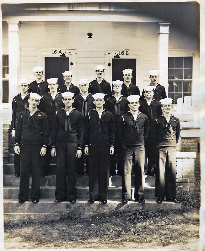 Radio School API 1944.jpg - Naval Radio School 1944 API Auburn,Ala